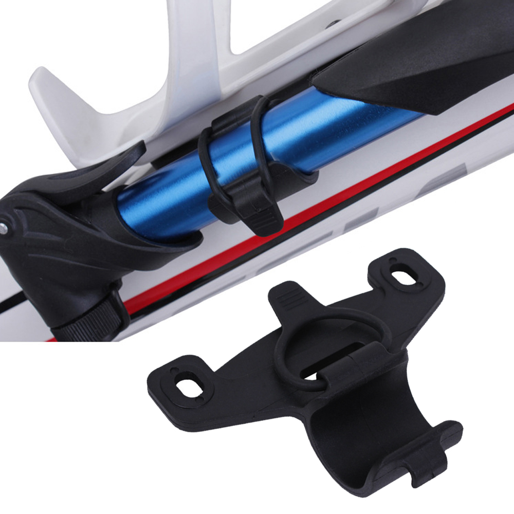 Bike Pump Frame Mount - 1x Bicycle Air Pump Clip Inflator