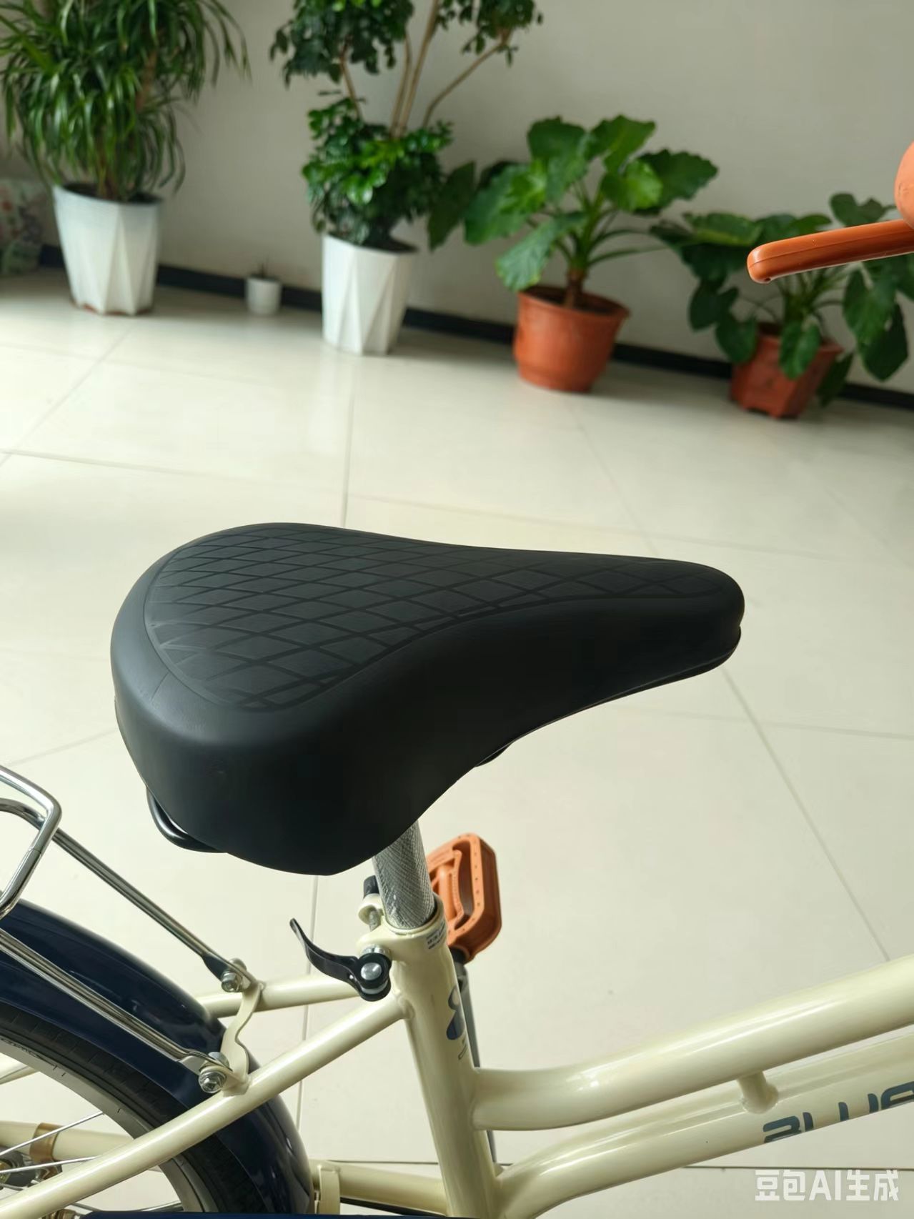 Cycling In City - Casual Urban Cycling Saddle Soft Padded