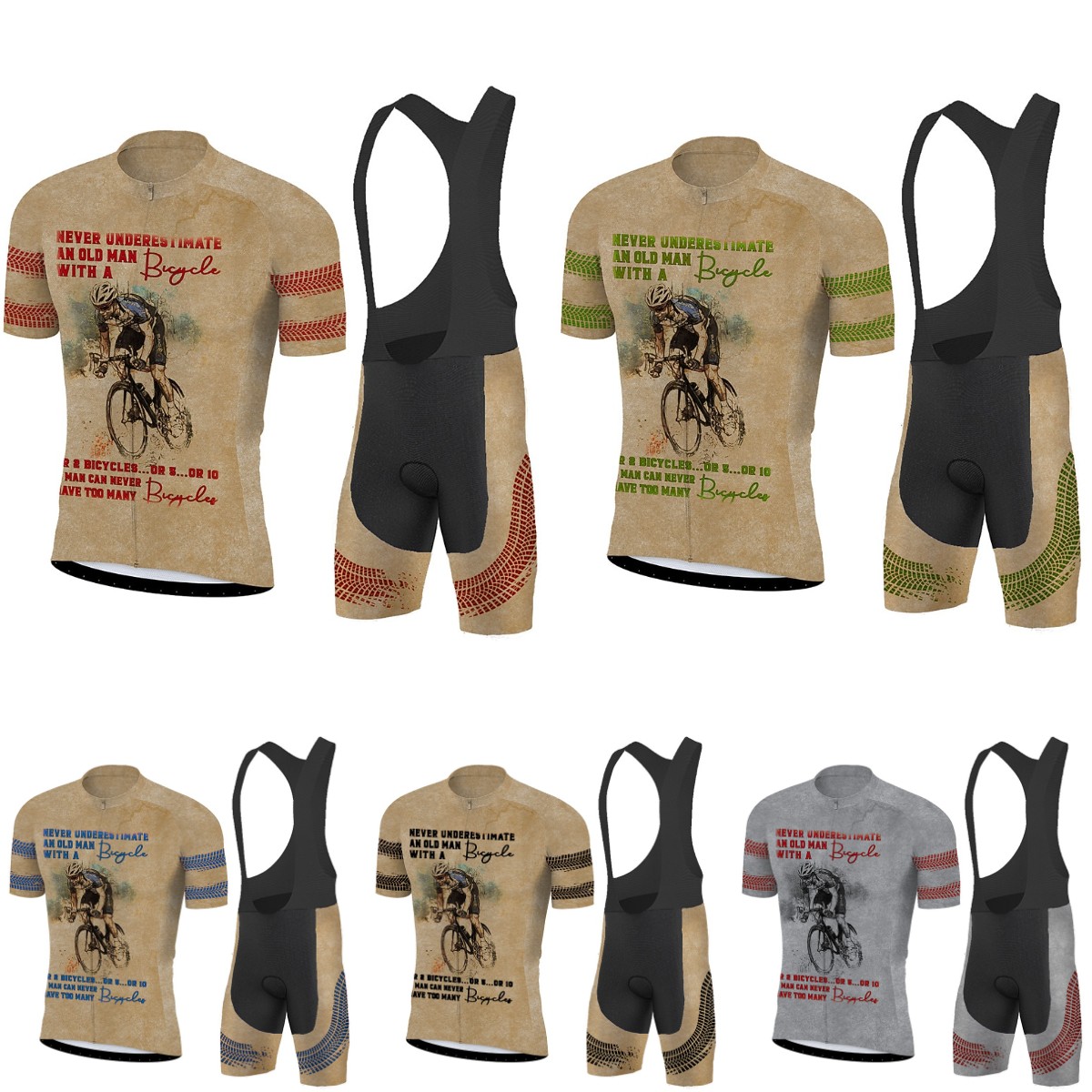 Cycling Commute Shorts - New Cycling Jersey Set Men Short