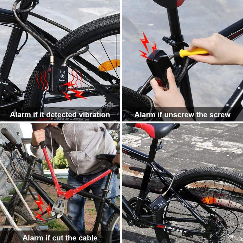 Bluetooth Smart Bike Lock Wate – Commuter Bike Lock Bewertung und Preis