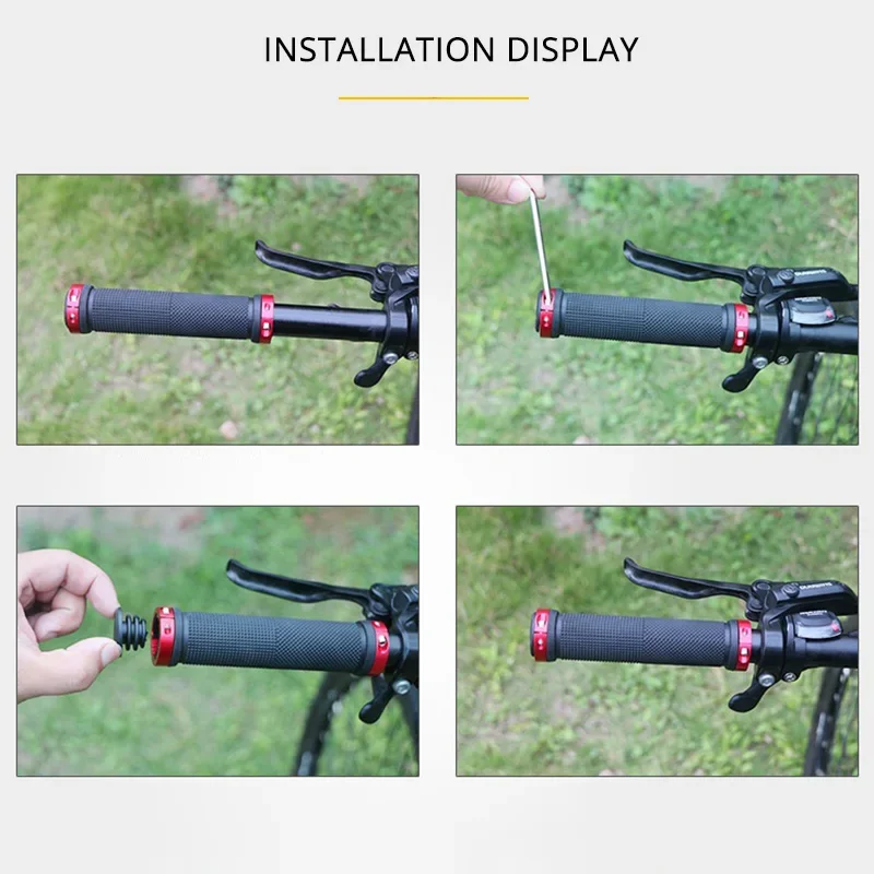 2PCS Lock on Bicycle Grips Rub – Commuter Bike Lock Bewertung und Preis