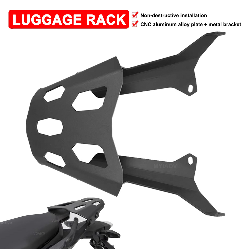 Motorcycle Rear Luggage Rack F – Cargo Rack Aluminum Bewertung und Preis