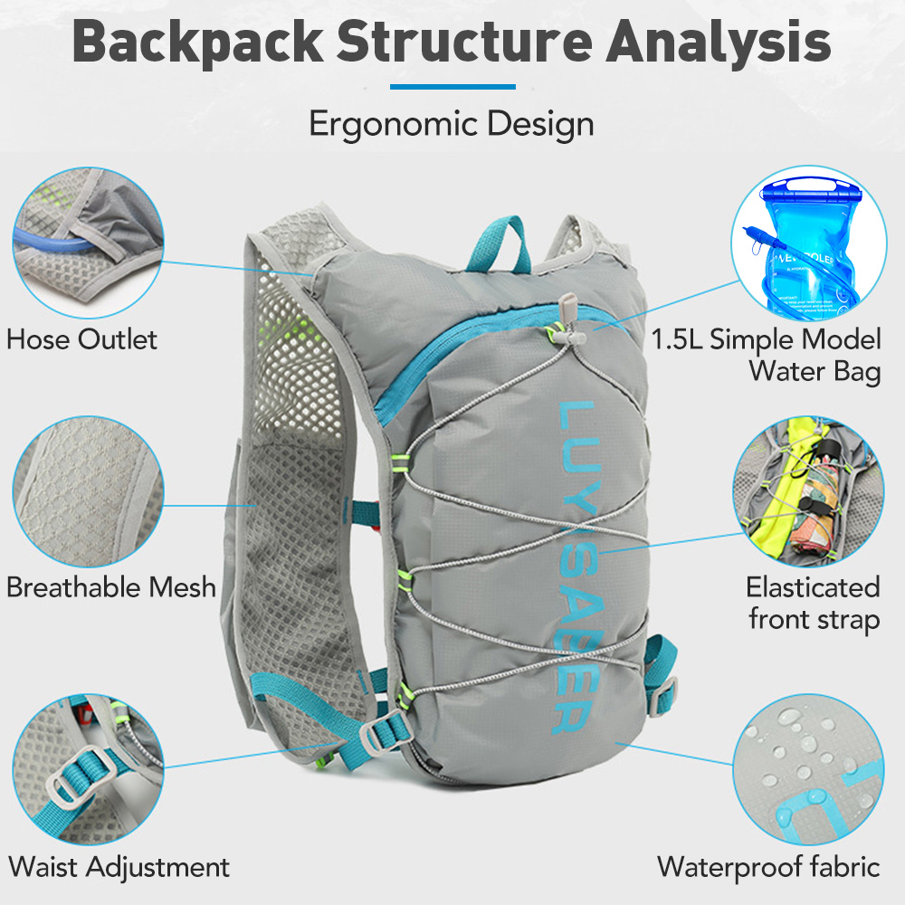 5L Ultra-light Hydration Vest  – Cycling Commuter Backpack Waterproof Bewertung und Preis