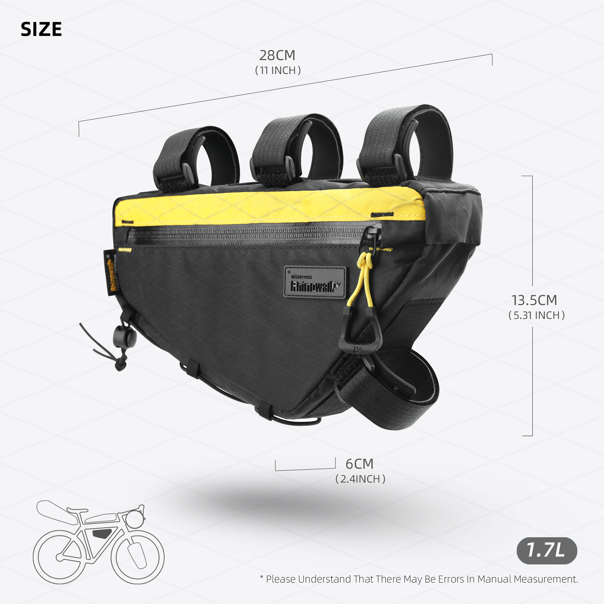 Rhinowalk Bicycle Triangle Bag – Cycling Journey Bewertung und Preis