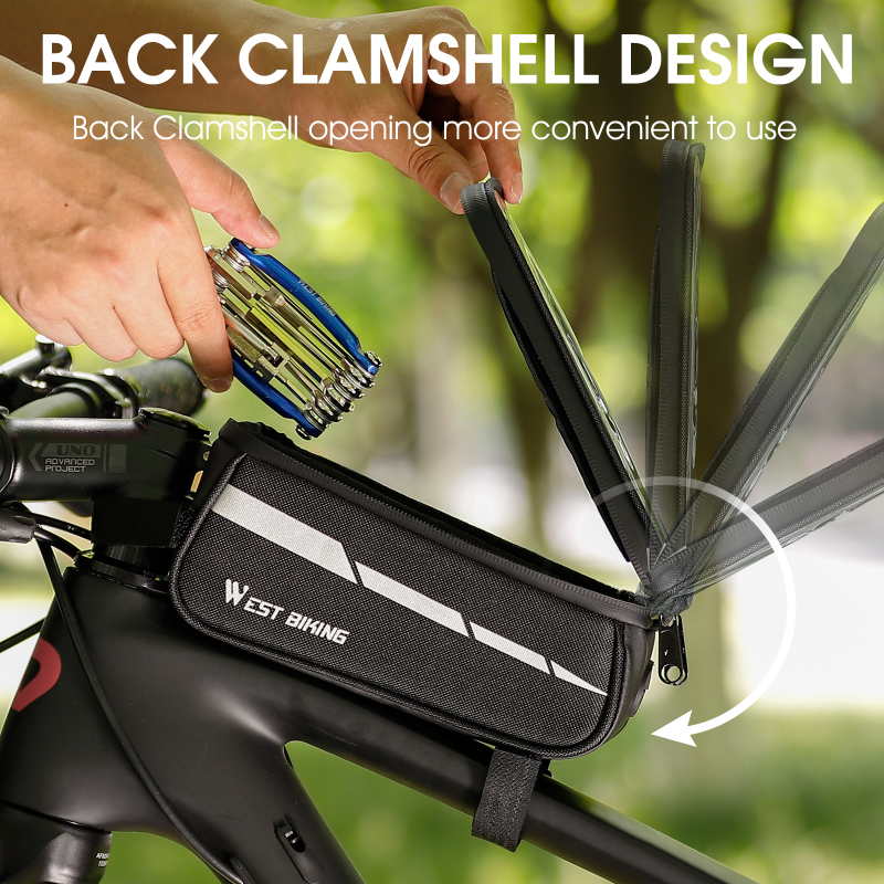WEST BIKING Bicycle Top Tube B – Cycling Commuter Backpack Waterproof Bewertung und Preis