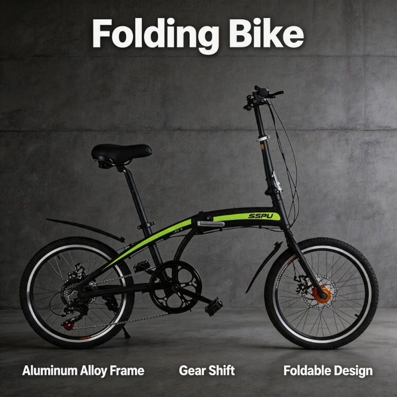 20 Inch Folding Bike - Lightwe – Commuter Biking Bewertung und Preis