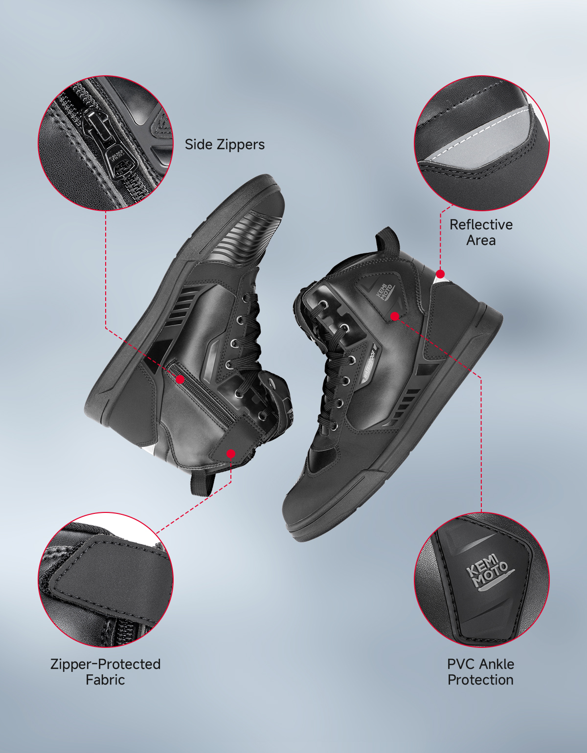 KEMIMOTO Men's Motorcycle Ridi – Cycling Shoes For Commute Bewertung und Preis