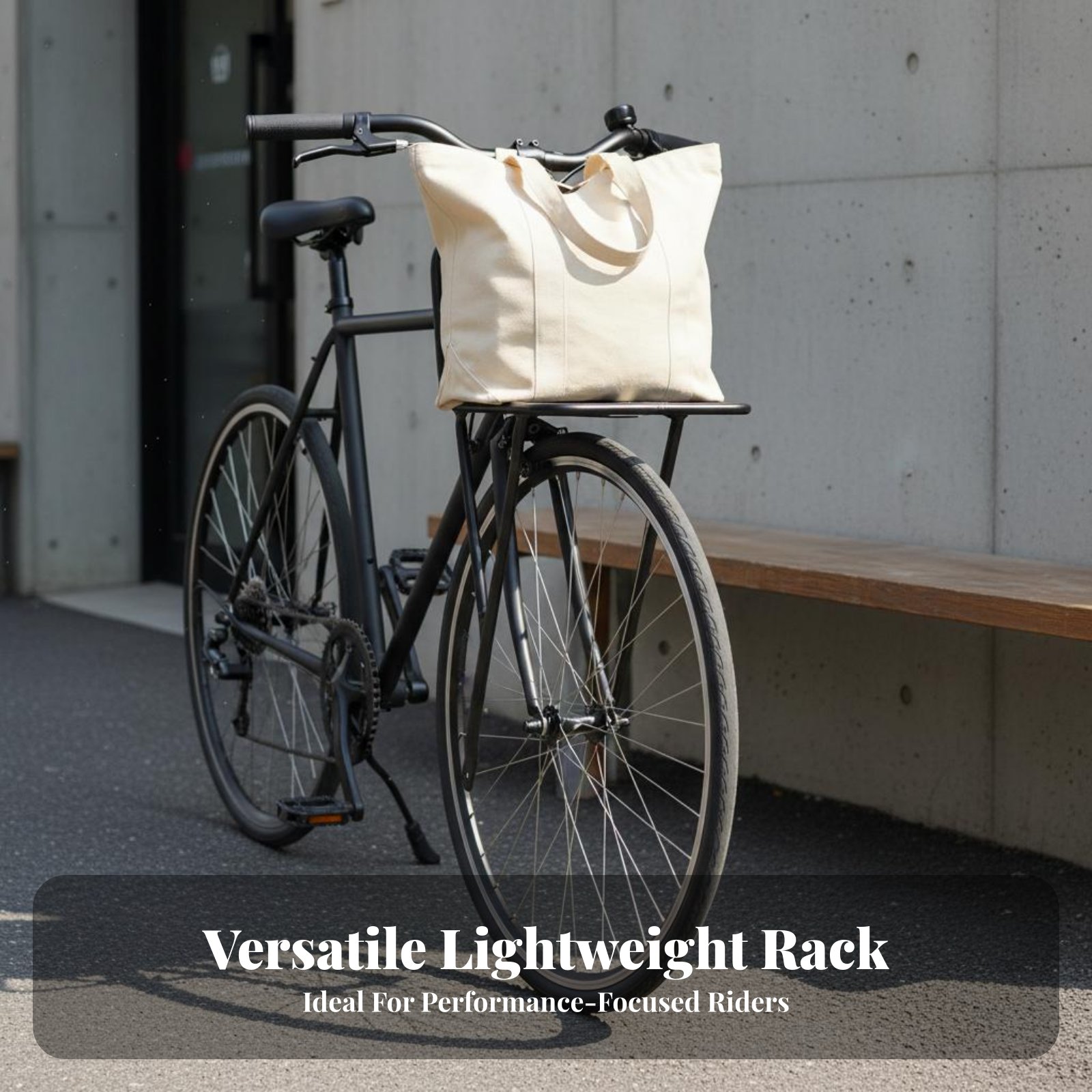 Bike Front Luggage Rack Lightw – Cargo Rack Aluminum Bewertung und Preis