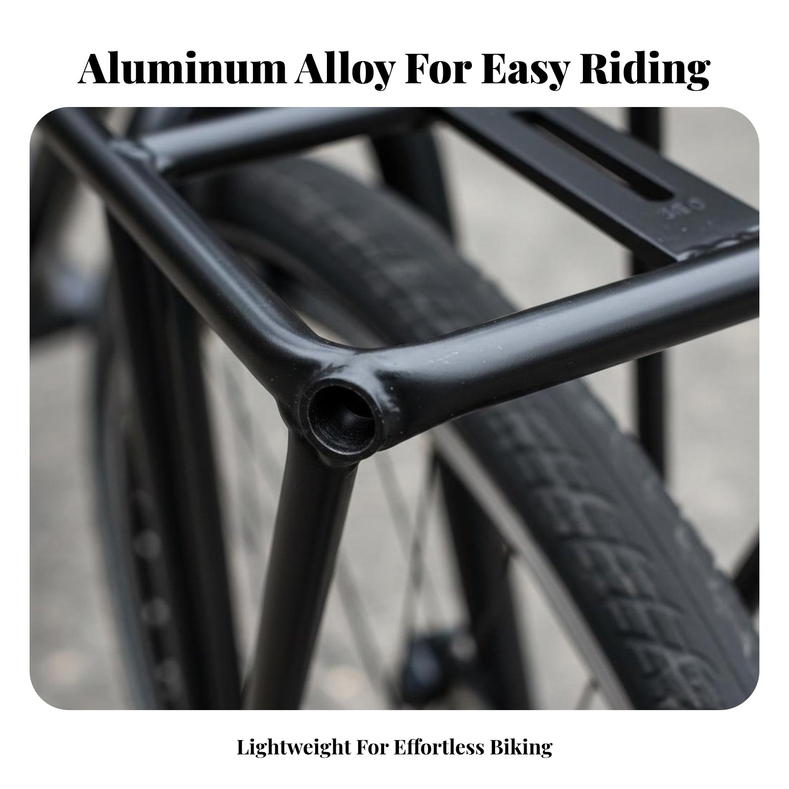 Bike Front Luggage Rack Lightw – Cargo Rack Aluminum Bewertung und Preis