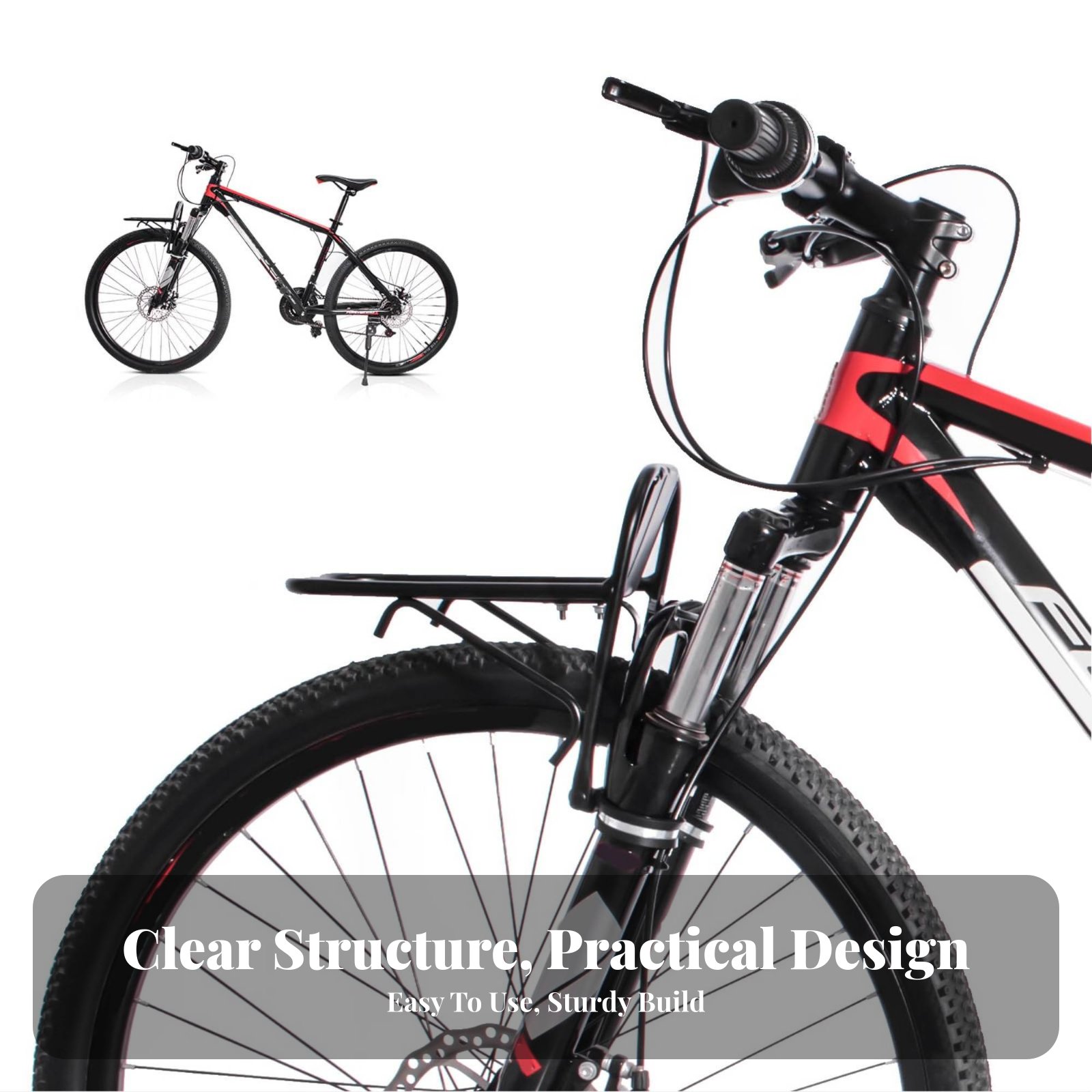 Cycle Front Rack Aluminum Allo – Cargo Rack Aluminum Bewertung und Preis