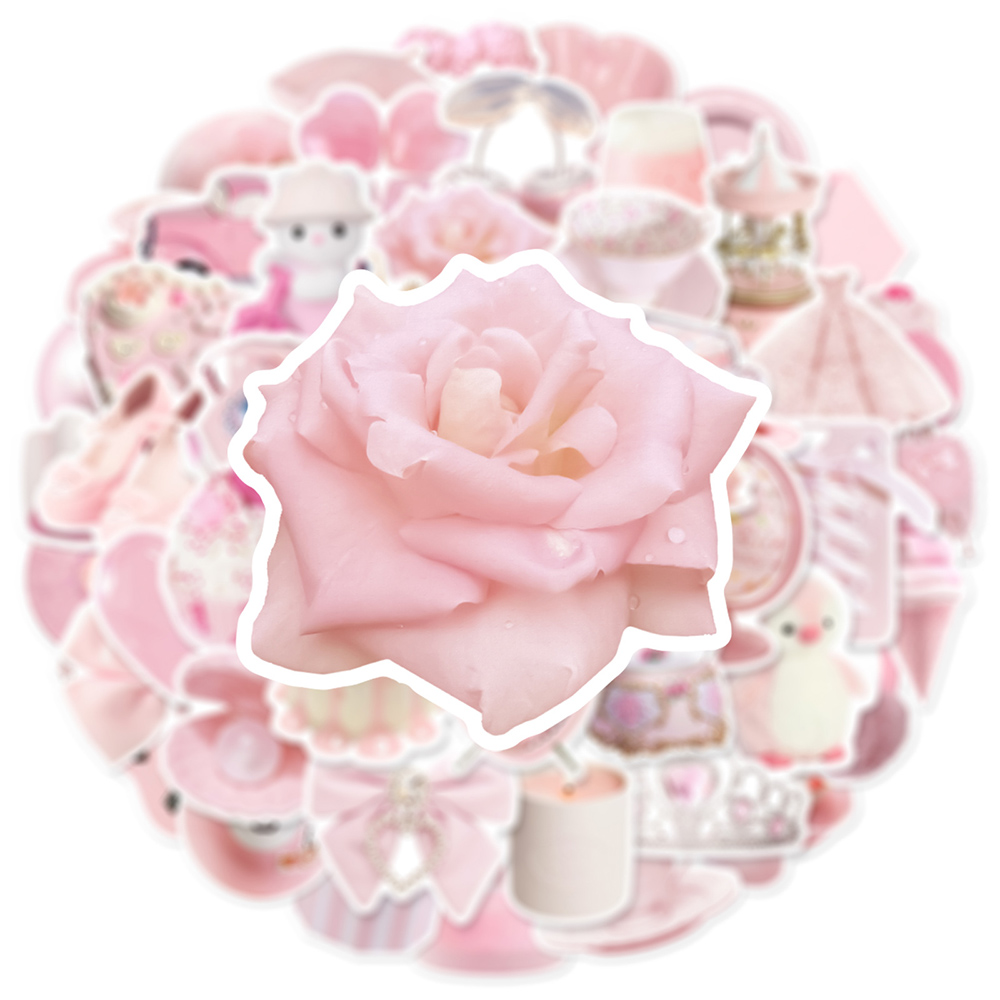10/30/50pcs Cute Pink Girls St – Cycling Journey Bewertung und Preis