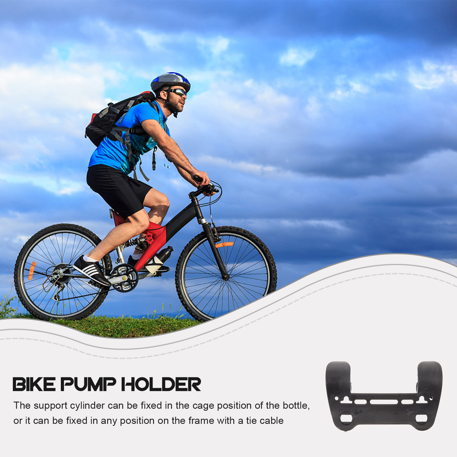 Universal Bike Pump Holder Pla – Bike Pump Frame Mount Bewertung und Preis