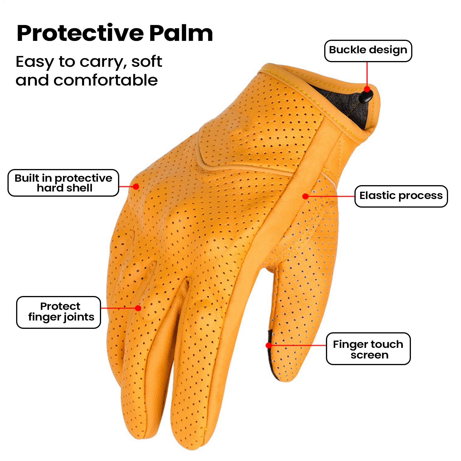 Motorcycle Retro Gloves Breath – Cycling In City Bewertung und Preis