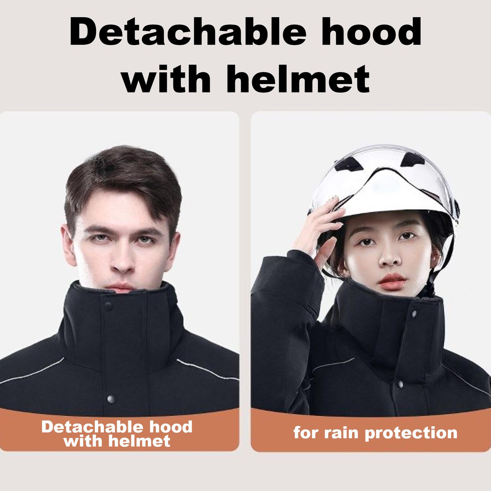 Motorcycle Winter Jacket 4-Poc – Cycling Commute Clothes Bewertung und Preis