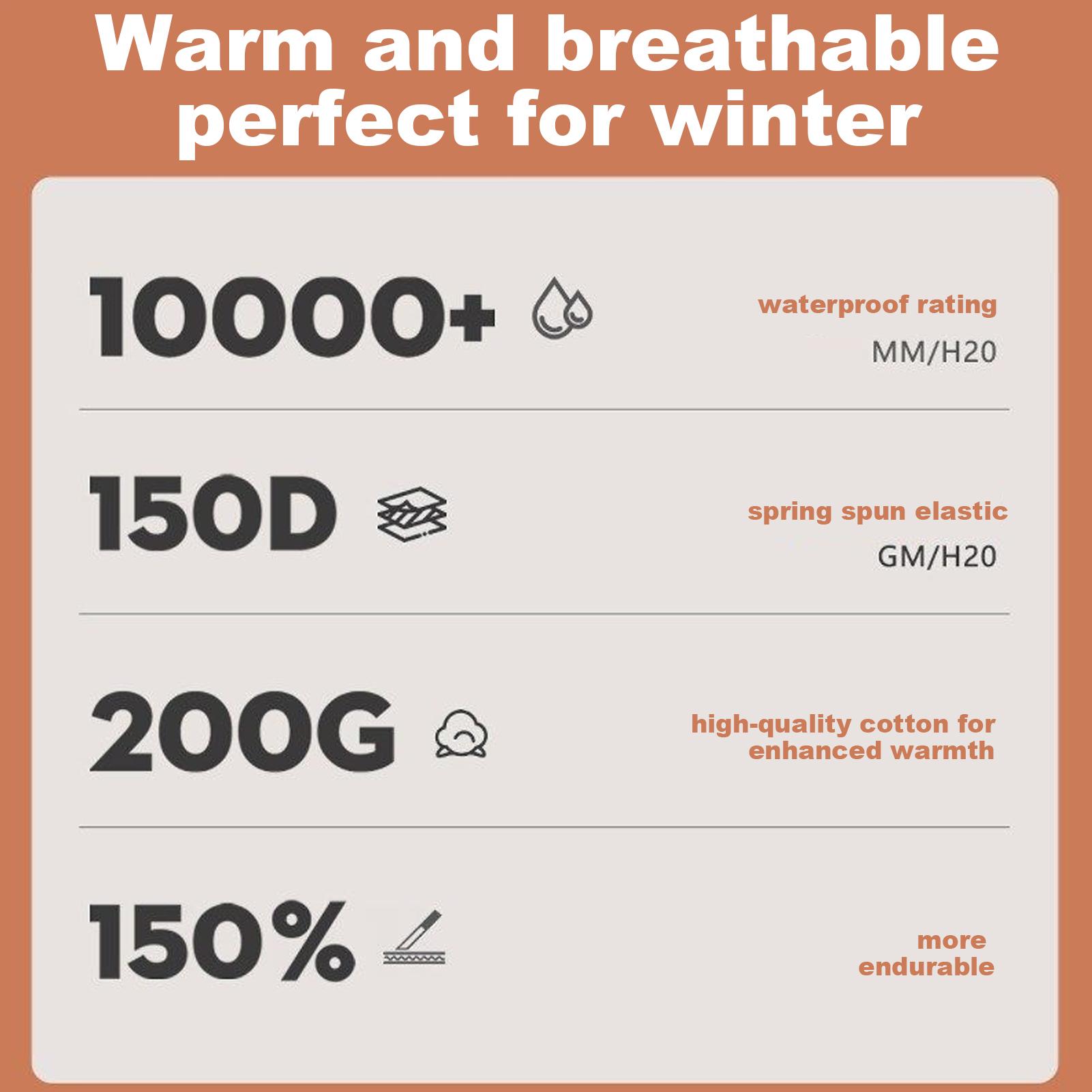 Motorcycle Winter Jacket 4-Poc – Cycling Commute Clothes Bewertung und Preis