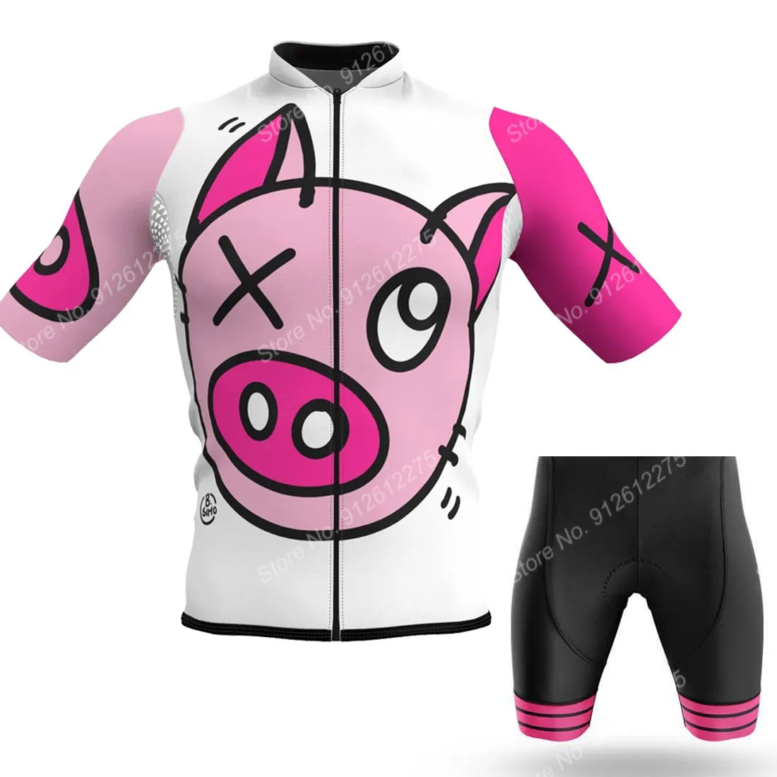 Set Cartoon Comic Pig 2023 Cyc – Cycling Commute Shorts Bewertung und Preis