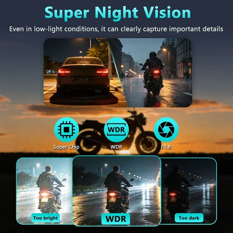 2K HD Motorcycle DVR Waterproo – Cycling Loop Bewertung und Preis