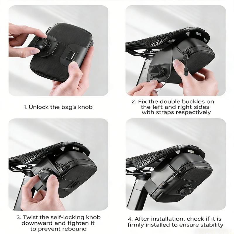 U2JB Waterproof Bicycles Under – Saddle Bag Under Seat Bewertung und Preis