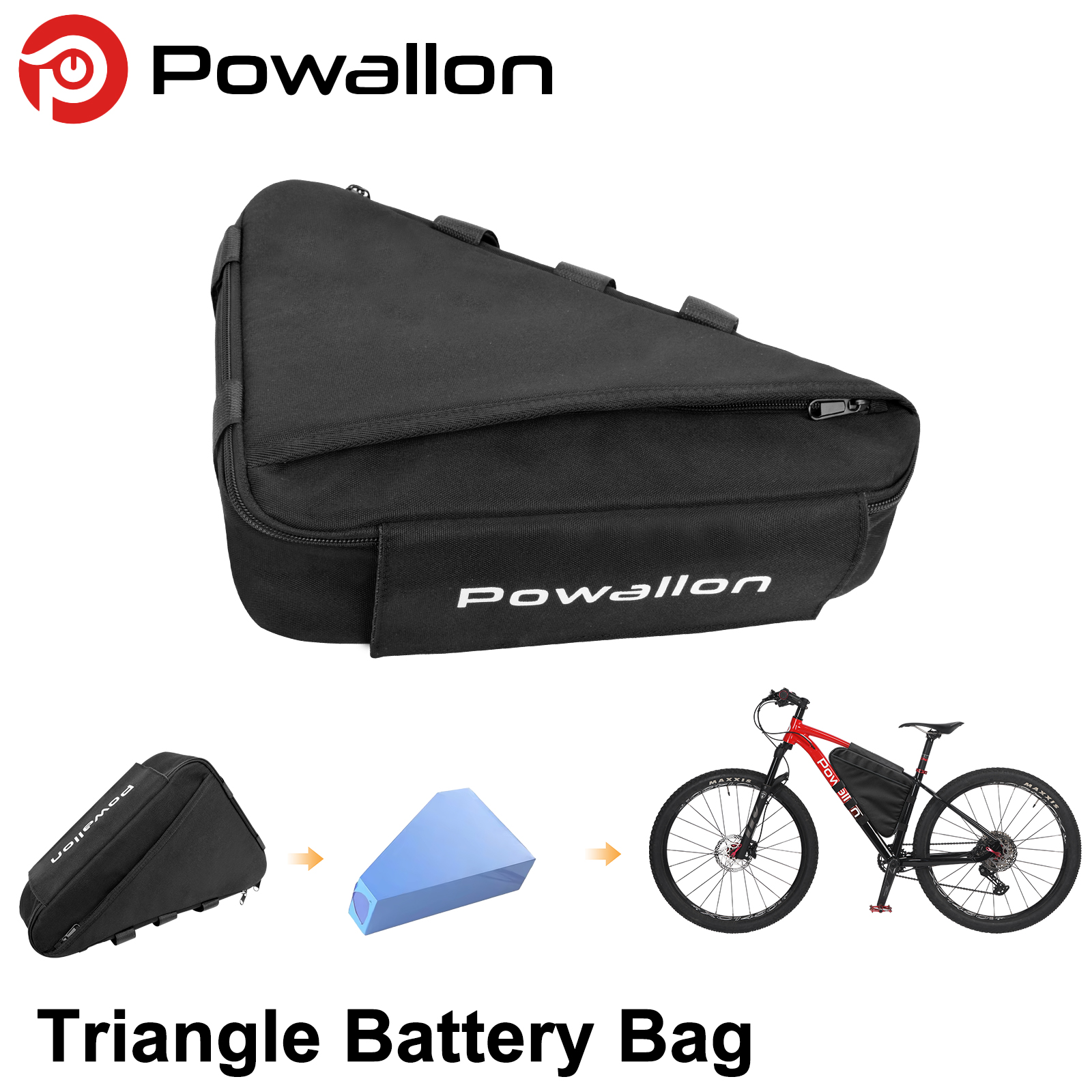 E-Bike Triangle Battery Bag Wa – Cycling Commuter Backpack Waterproof Bewertung und Preis