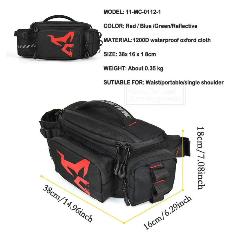 Waterproof Motorcycle Bag Mult – Cycling Commuter Backpack Waterproof Bewertung und Preis