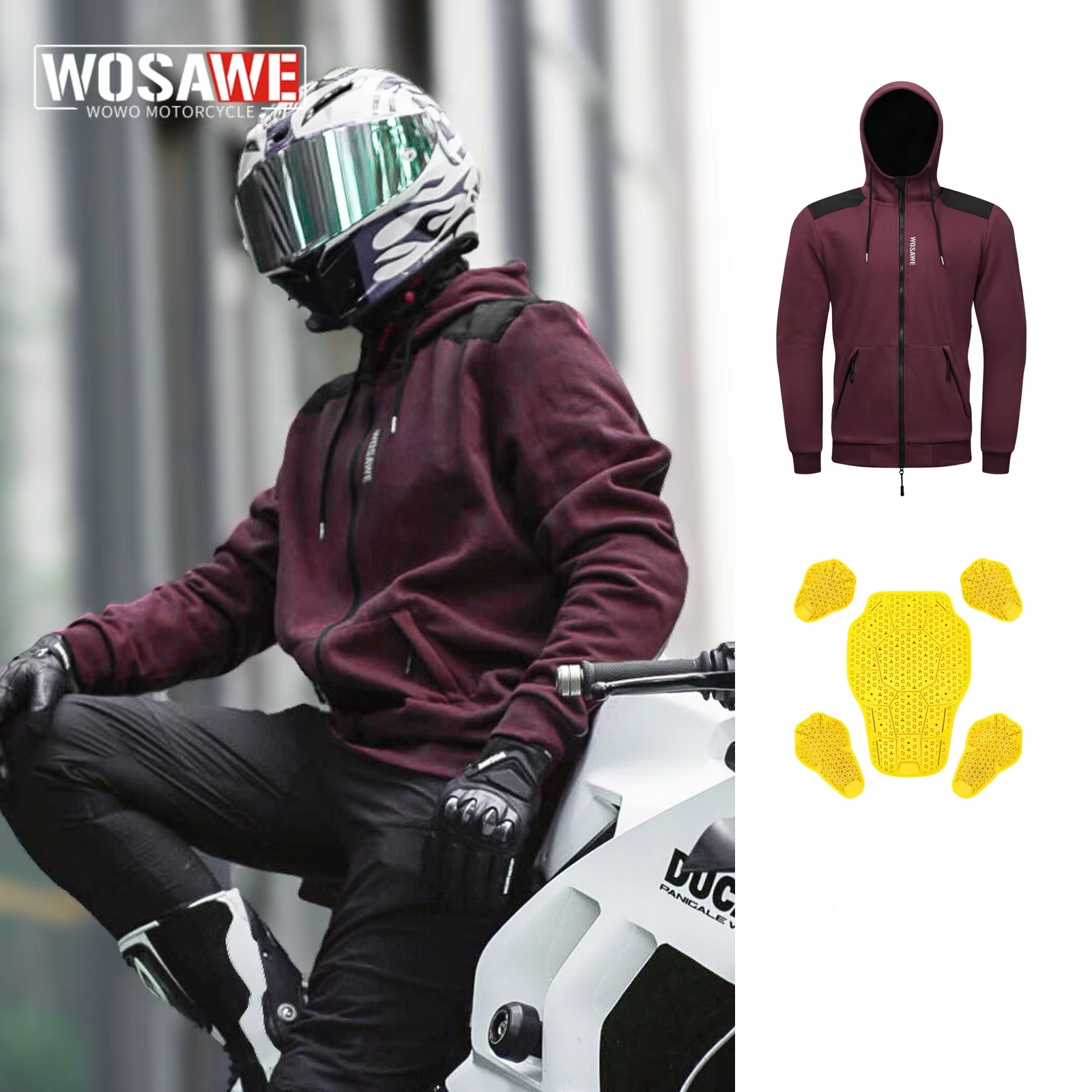 WOSAWE New Motorcycle Jacket W – Cycling Commute Clothes Bewertung und Preis