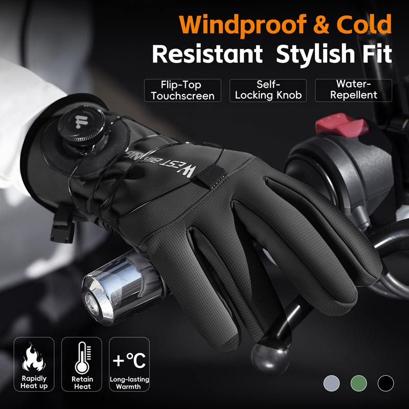 Winter Bike Gloves Magnetic Qu – Winter Cycling Commute Bewertung und Preis