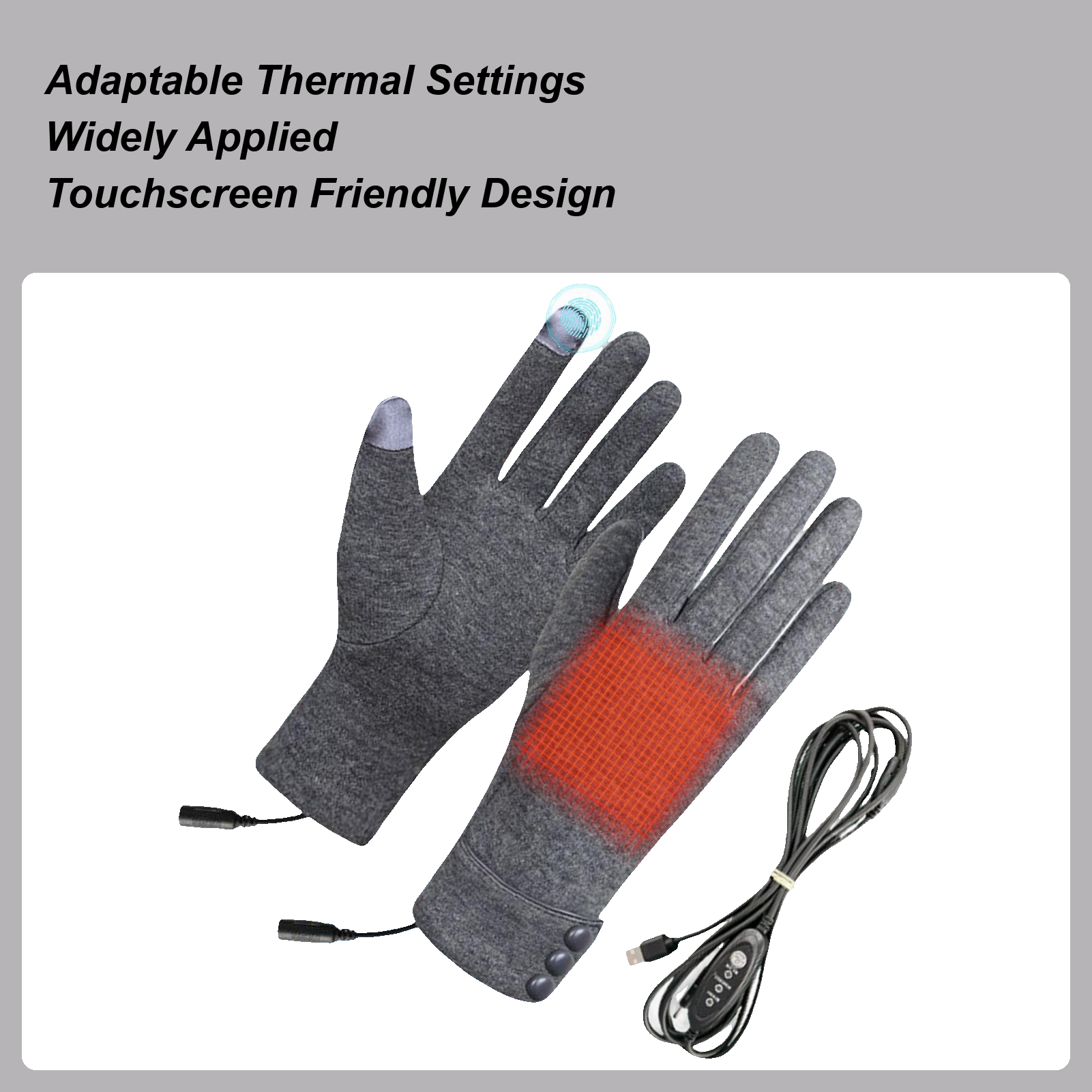 Heating Gloves 3-level USB Win – Winter Cycling Commute Bewertung und Preis