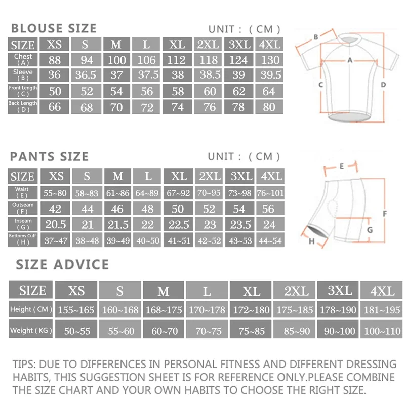 -Pro Cycling Jersey Set, Sport – Cycling Commute Shorts Bewertung und Preis