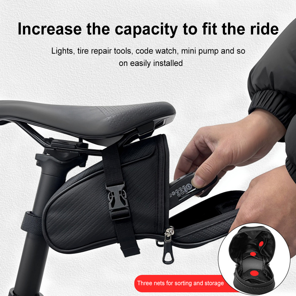 1L Bike Saddle Bag Waterproof  – Saddle Bag Under Seat Bewertung und Preis