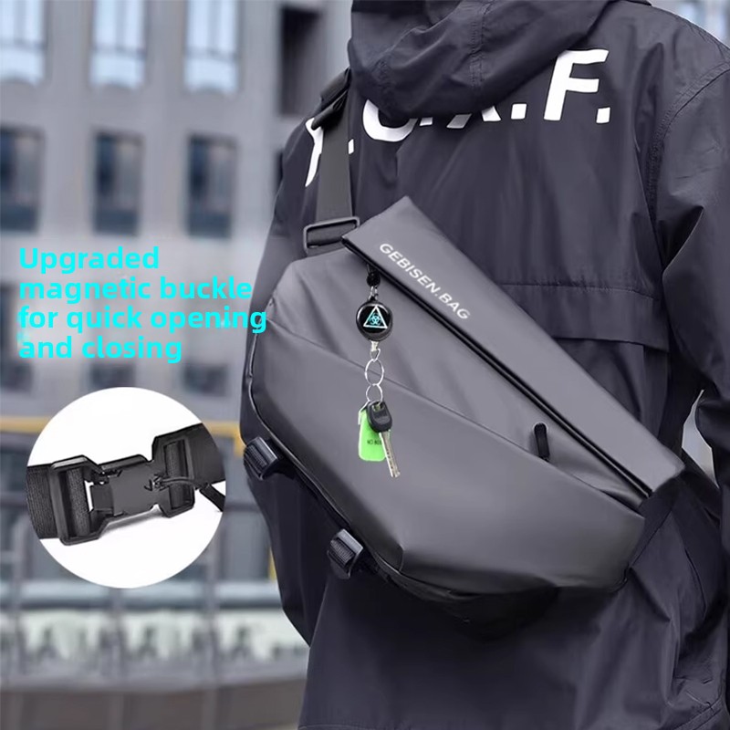 Magnetic Buckle Men Crossbody  – Commuter Cycling Bewertung und Preis