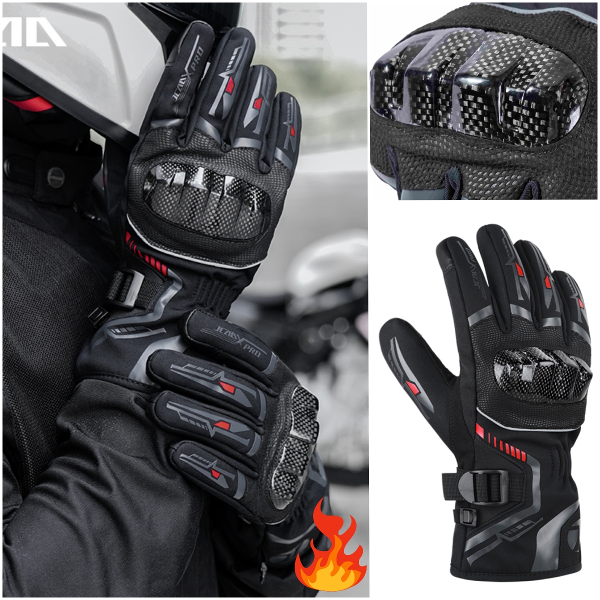 Winter Men Motorcycle Glove Gi – Winter Cycling Commute Bewertung und Preis