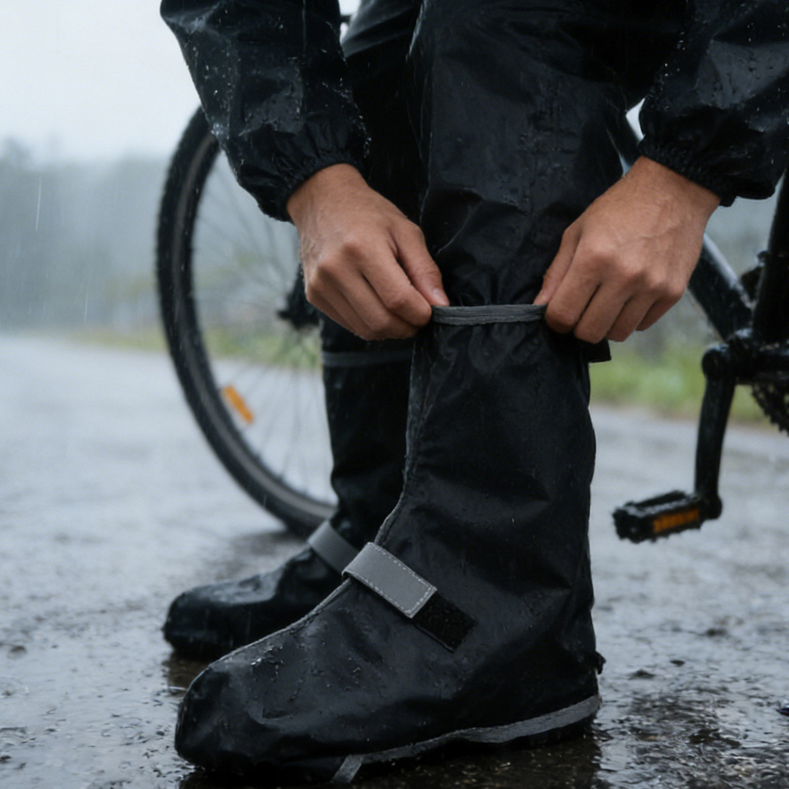 1Pair Waterproof Shoe Covers R – Cycling Shoes For Commute Bewertung und Preis