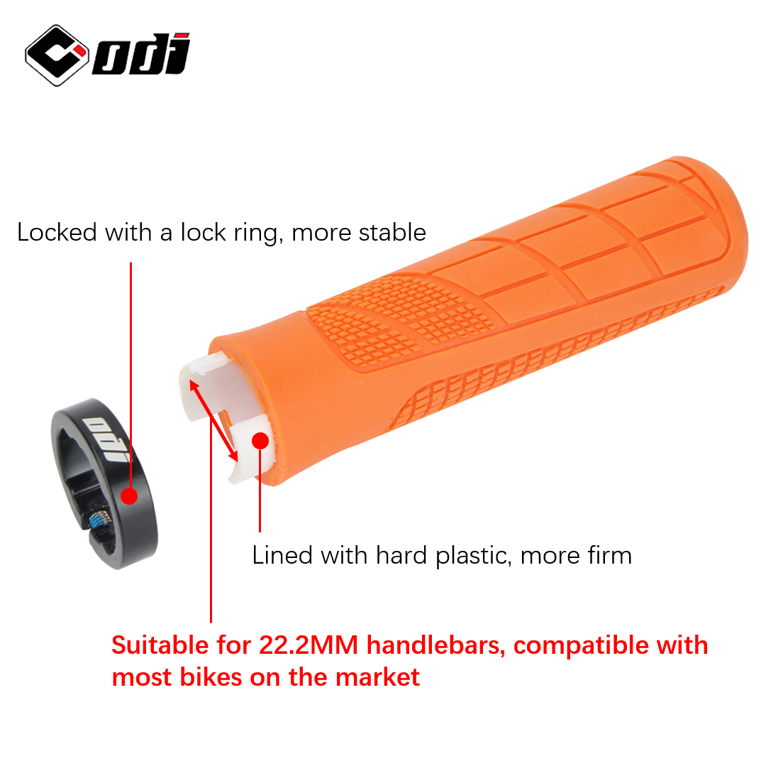ODI Rubber Handlebar Grips MTB – Commuter Bike Lock Bewertung und Preis